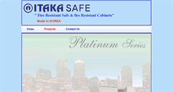 Desktop Screenshot of itakasafe.com